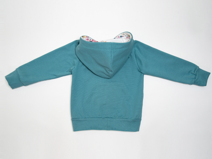 Kids Hoodie FLY – Hood & Shawl Collar Sewing Pattern 12m-11y