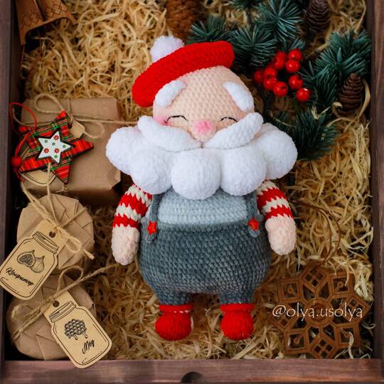 Bundle 2 PDF: Santa Claus and Mrs.Claus Amigurumi Crochet Pattern