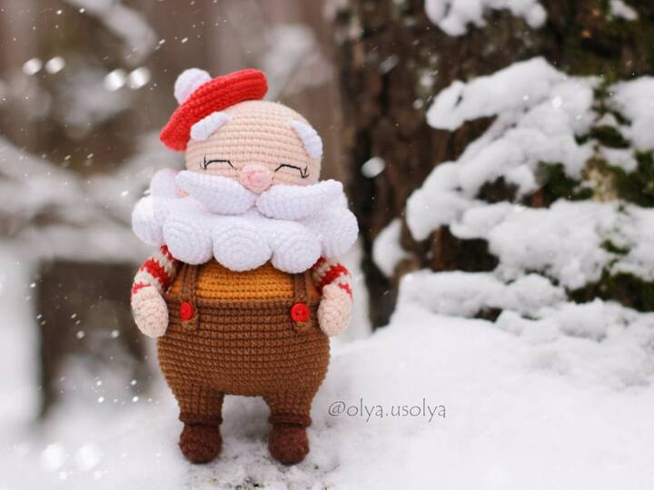 Bundle 2 PDF: Santa Claus and Mrs.Claus Amigurumi Crochet Pattern