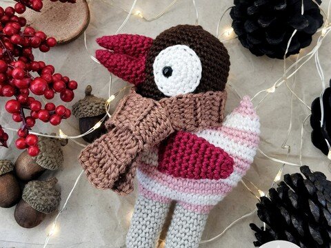 Vogel "Frieda" Häkelanleitung