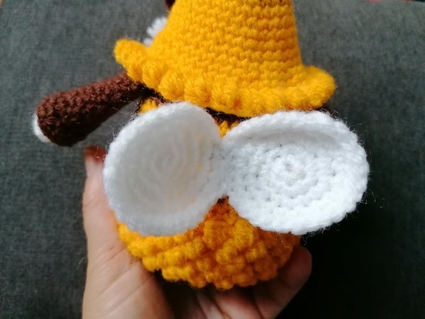 Little Gnome "Bee" - crochet pattern