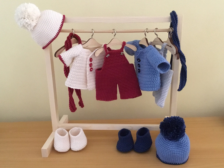 Häkelanleitung Theo und Thea - Komplettset 4 Jahreszeiten