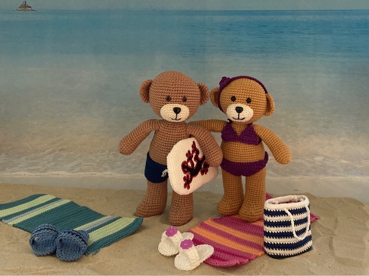 Häkelanleitung Theo und Thea - Komplettset 4 Jahreszeiten