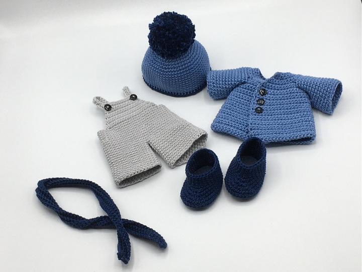 Häkelanleitung Theo und Thea - Komplettset 4 Jahreszeiten