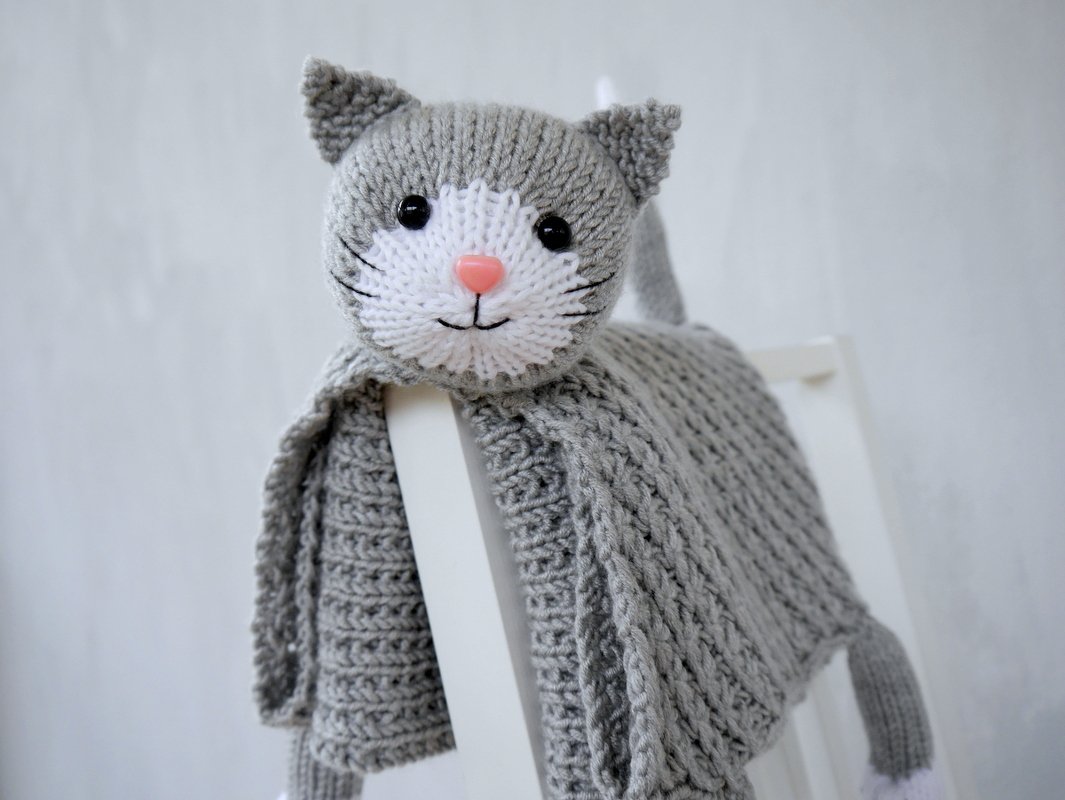 252E – Knitted Baby Blanket MIEZI - Image 3