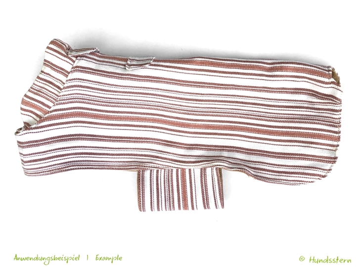 PELERIN Hundemantel gefüttert, Gr. XS–XXL, Nähanleitung+Schnitt