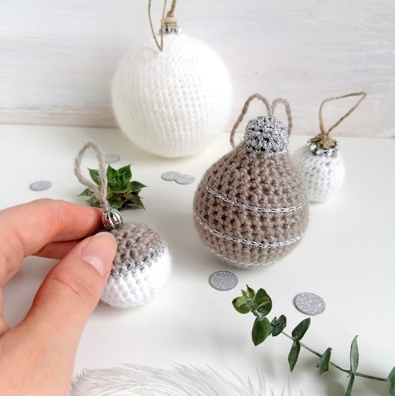 Pattern christmas bauble - Image 5