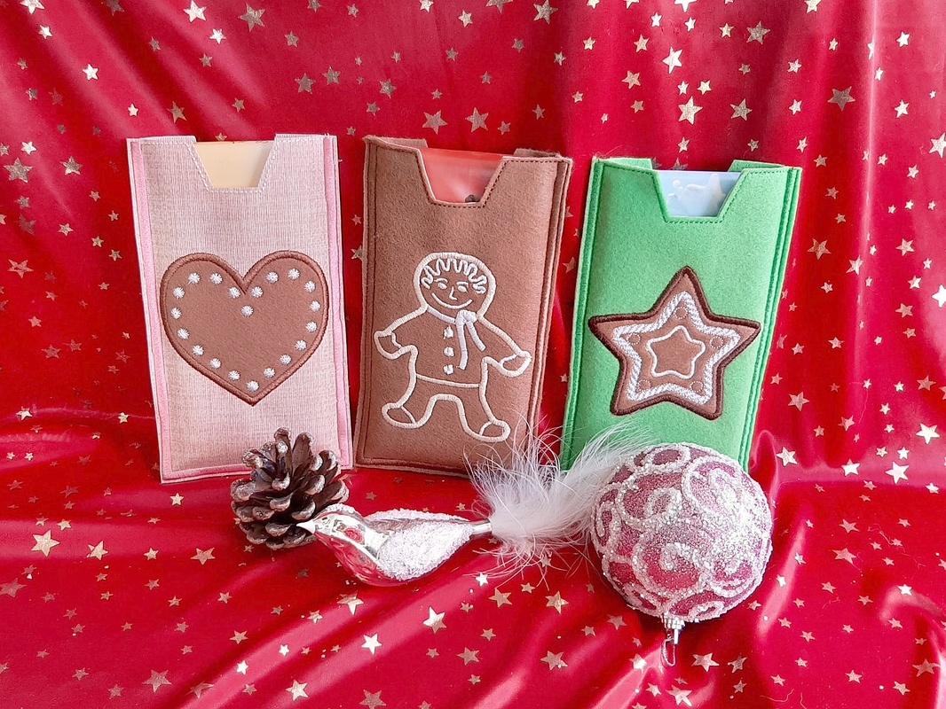 ITH Stickdateien Schoki Weihnacht für den 13x18 Rahmen