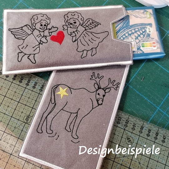 ITH Stickdateien Schoki Weihnacht für den 13x18 Rahmen