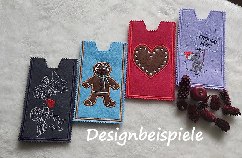 ITH Stickdateien Schoki Weihnacht für den 13x18 Rahmen