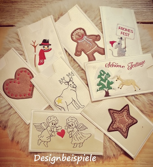 ITH Stickdateien Schoki Weihnacht für den 13x18 Rahmen