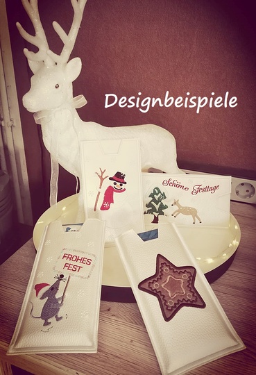 ITH Stickdateien Schoki Weihnacht für den 13x18 Rahmen