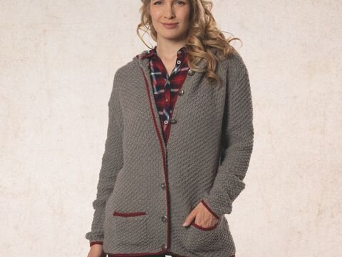 Strickanleitung Damentrachtenjacke "Ideal" 762009