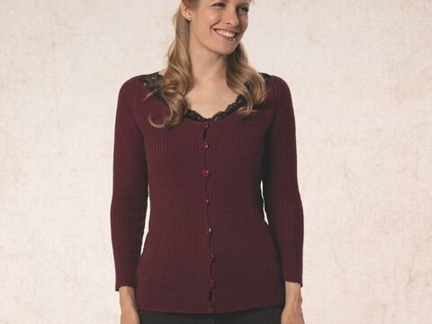 Strickanleitung Damenjacke "Amazonas" 762011