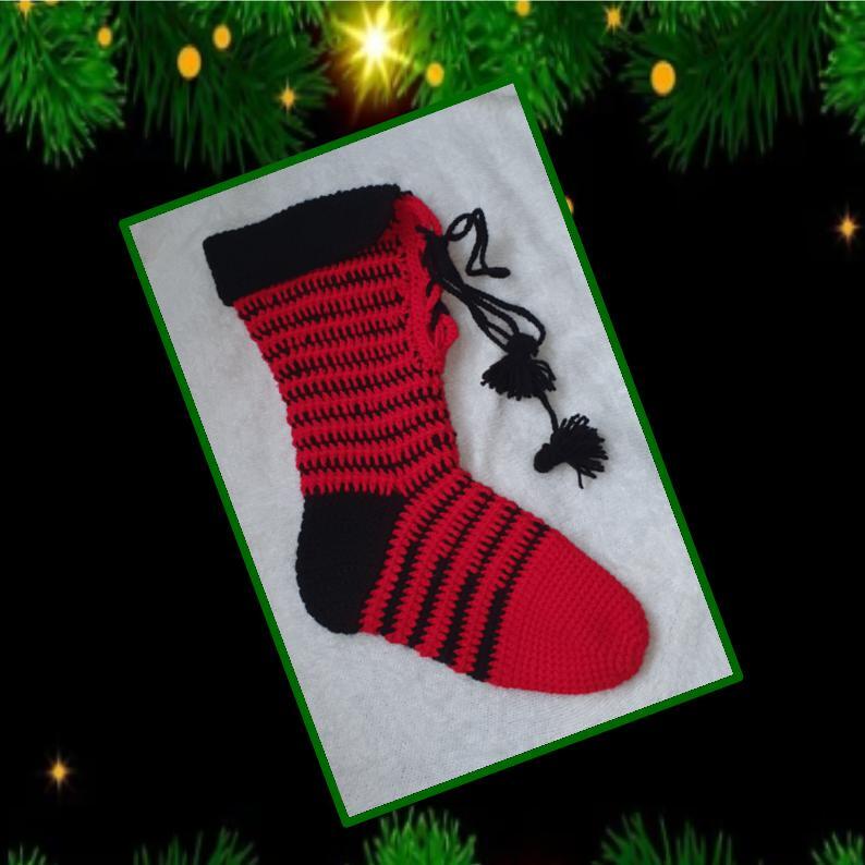 Anleitung für Hausschuhstiefel Krampus - Bild 2