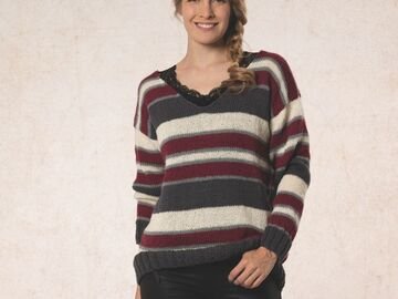 Strickanleitung Damenpullover "Toledo" 762016
