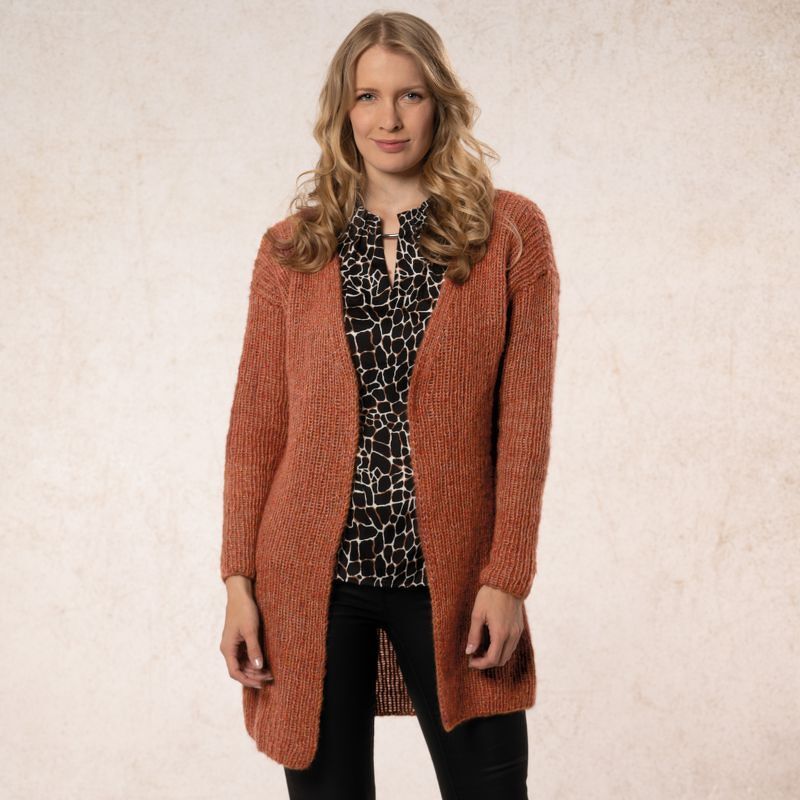 Strickanleitung Damenlongjacke "Madeira" 762022 - Bild 2