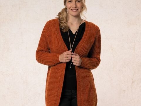 Strickanleitung Damenjacke "Como" 762024