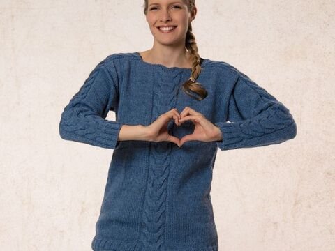 Strickanleitung Damenpullover "Como" 762025