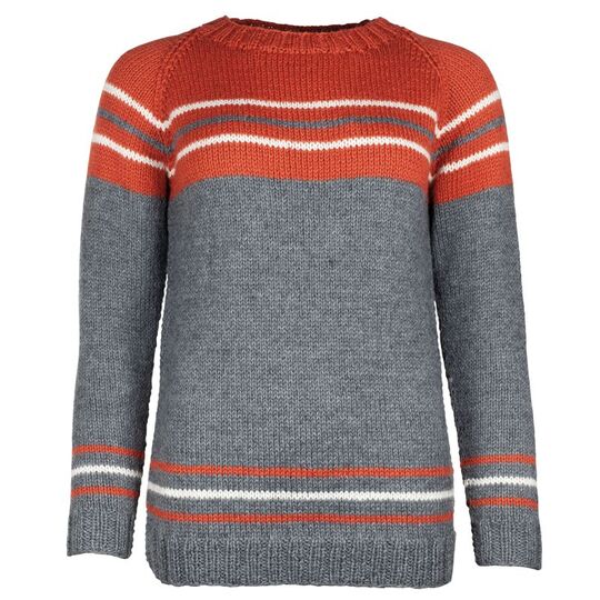 Strickanleitung Damenpullover "Sporty" 762027