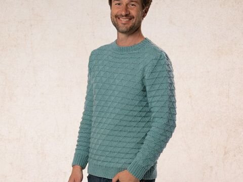 Strickanleitung Herrenpullover "Mali" 762030