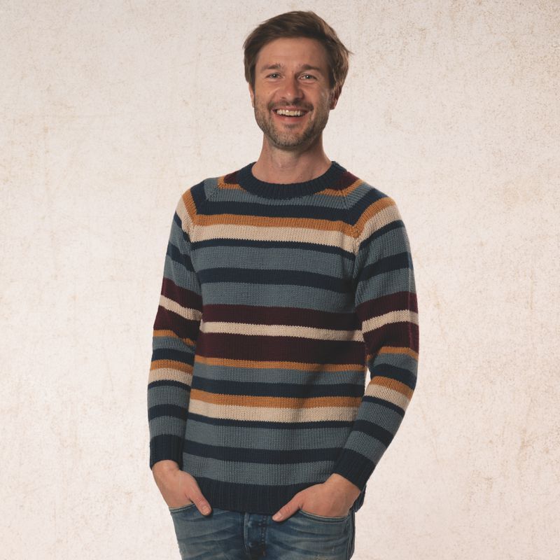 Strickanleitung Herrenpullover "Lucca" 762031