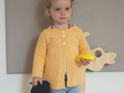 Strickanleitung Kinderjacke "Melazzo" 762038