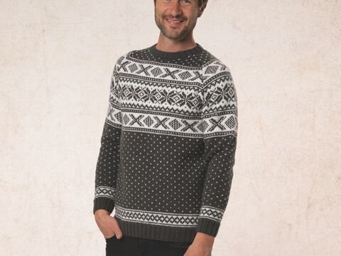 Strickanleitung Herrenpullover "Ideal" 762039