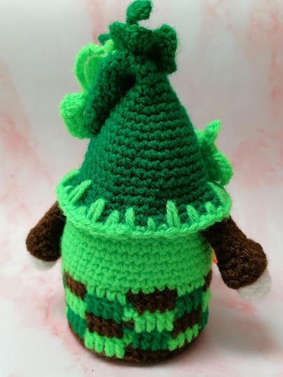 Anleitung Set – Kleine Gnome mit Glücksklee und Rentier