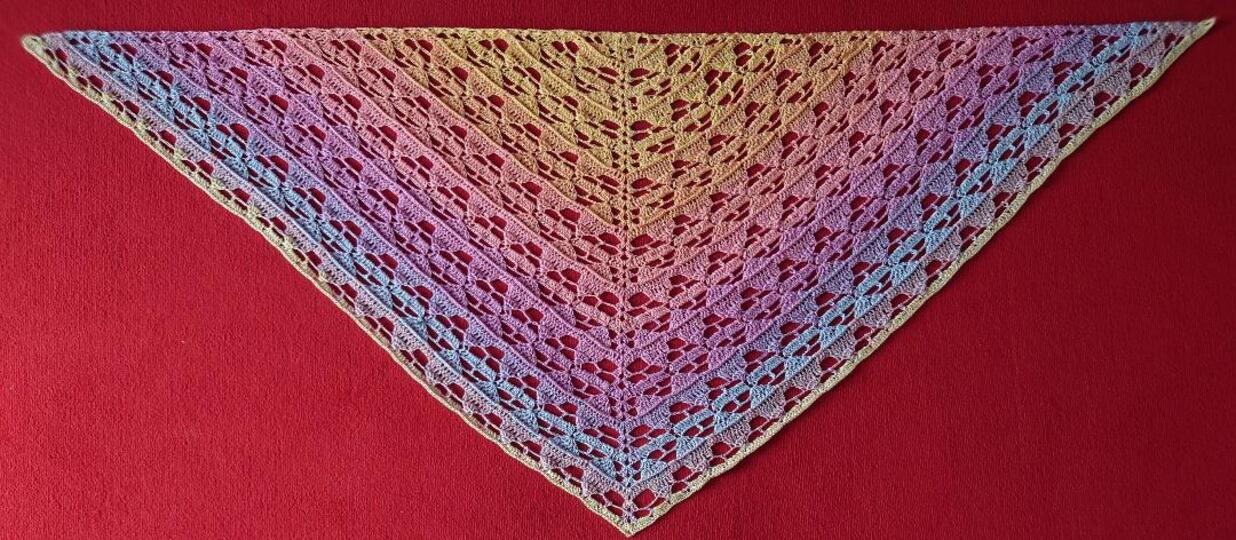 Tuch Babette h&auml;keln Dreieckstuch