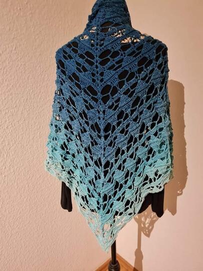 Tuch Babette h&auml;keln Dreieckstuch