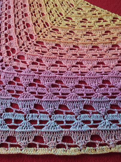 Tuch Babette h&auml;keln Dreieckstuch