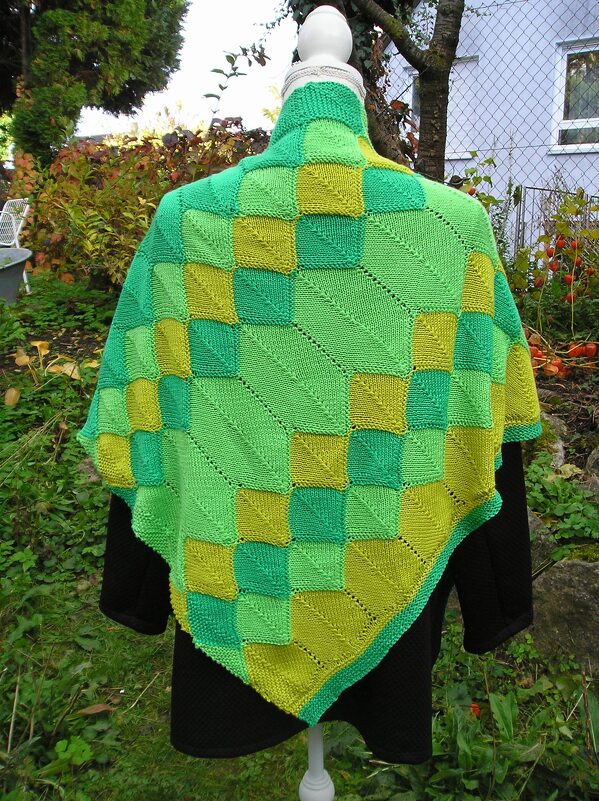 Strickanleitung Dreieckstuch "Farmland"