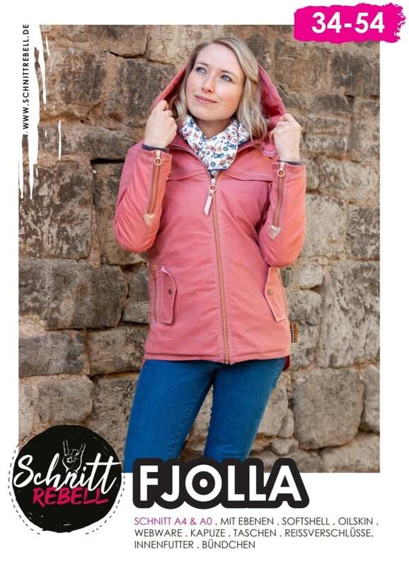 Anleitung Jacke Fjolla Gr.34-54