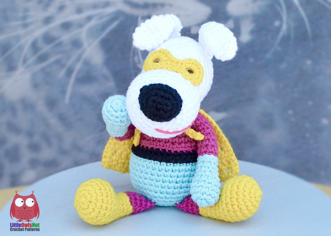 306 Crochet Pattern Buffy The Super man