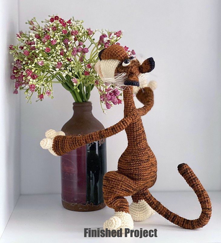 304 Crochet Pattern Vzhik the Tiger soft toy by Pertseva - Image 8