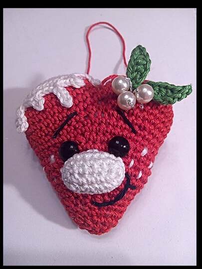 Häkelanleitung / Amigurumi / Weihnachtsanhänger