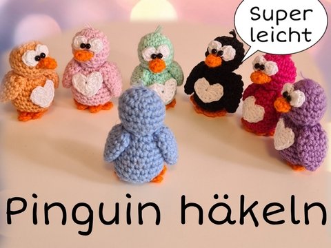 Pinguin häkeln