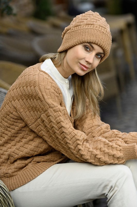 Strickanleitung: Strukturpullover + Mütze - Bild 3