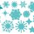 Schneeflocken Stickdatei