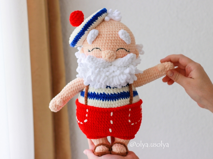 Opa der alte Matrose (Weihnachtsmann im Urlaub)