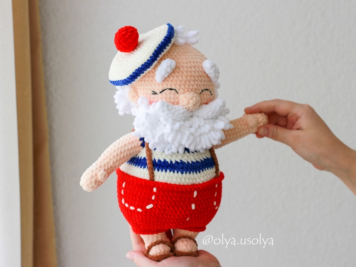 Opa der alte Matrose (Weihnachtsmann im Urlaub)