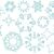 Schneeflocken Stickdatei