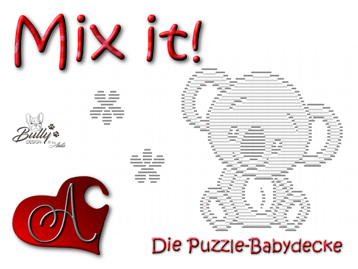 Mix it!  Die Puzzle-Babydecke - KOALA