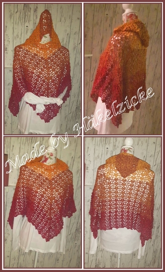 Poncho "Feenschaukeln" in 2 Formen, für alle Größen geeignet