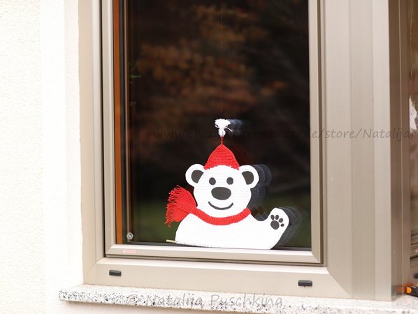 Weihnachtliche Dekoration für Fenster, Türen, Wänden, Kinderzimmer...