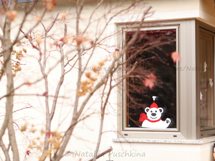 Weihnachtliche Dekoration für Fenster, Türen, Wänden, Kinderzimmer...