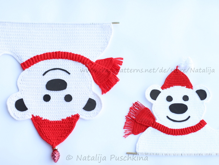 Weihnachtliche Dekoration für Fenster, Türen, Wänden, Kinderzimmer...