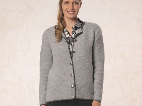 Strickanleitung Damenjacke "Merino Extrafein" 762044