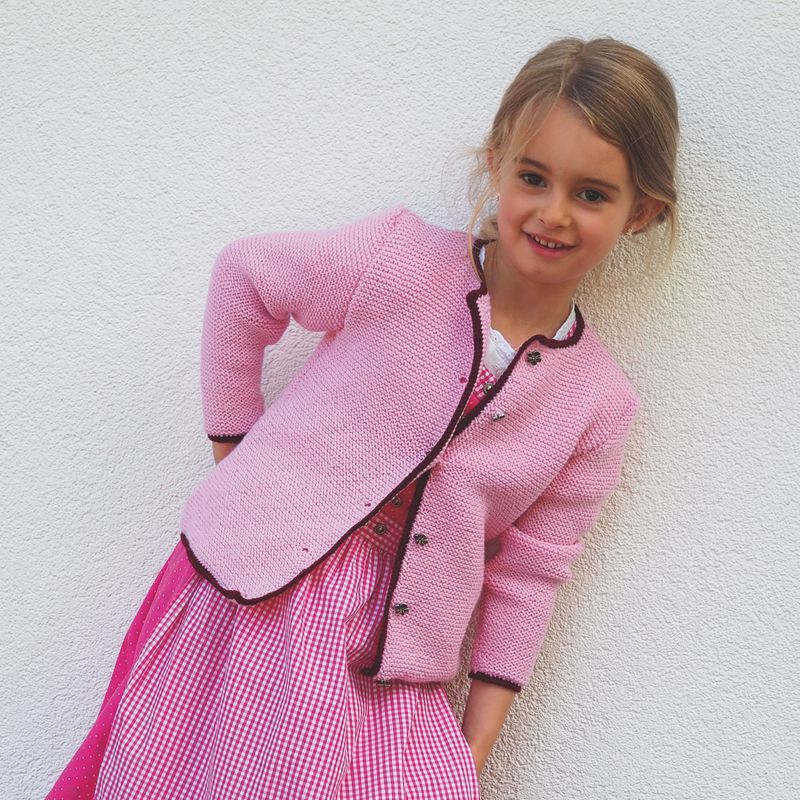 Strickanleitung Kinderjacke "Merino Extrafein" 762045 - Bild 2